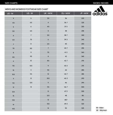 adidas uk size chart women.